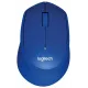 Мышь беспроводная Logitech M330 Silent Plus Blue (синяя, оптическая, 1000dpi, 2.4 GHz/USB-ресивер, бесшумная, под правую руку) (M/N: M-R0051 / C-U0010) (910-004910)