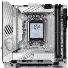 Материнская плата MSI MPG Z890I EDGE TI WIFI LGA1851 2xDDR5 2xSATA3 4xM.2 1xHDMI 2xThund Mini ITX