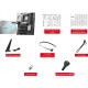 Материнская плата MSI B860 GAMING PLUS WIFI LGA1851 4xDDR5 4xSATA3 RAID 3xM.2 HDMI DP Type-C ATX
