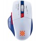 Мышь Defender Tisa GM-126, USB, 400mAh, 1600dpi, Type-C/2.4Hz/BT White-blue, (52126)