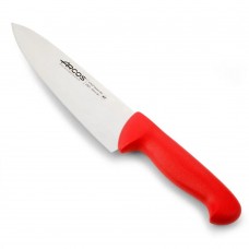 Нож шеф Arcos 2900 292122 200мм красный