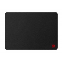 Коврик для мышки игровой Defender Black S 250*350*3 мм, ткань+резина черный