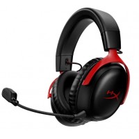Наушники-гарнитура игровые HyperX 77Z46AA Cloud III Wireless красный