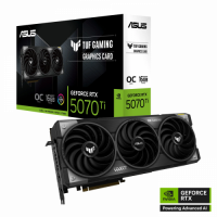 Видеокарта ASUS TUF-RTX5070TI-O16G-GAMING, RTX 5070Ti, 16G OC GDDR7, 256bit, HDMI, DP, BOX