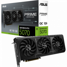 Видеокарта ASUS PRIME-RTX5070-O12G, 12Gb GDDR7, 192-bit, Cuda Core 6144, HDMI, DP, BOX