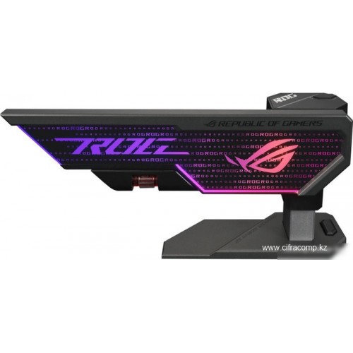 Вертикальный держатель Видеокарты ASUS XH01 ROG HERCULX 3-pin ARGB Black