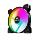Вентилятор для корпуса Wintek M2-B-14 Colorful, 14 см, 4 pin MOLEX