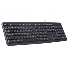 Клавиатура Wintek WS-KB-502, USB, рус/англ/каз, 1.5 м, чёрная