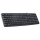 Клавиатура Wintek WS-KB-502, USB, рус/англ/каз, 1.5 м, чёрная