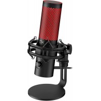 Настольный микрофон HyperX 9A273AA QuadCast 2 S на подставке черный