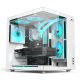 Корпус Wintek Cube Pro V909-W TG, ATX, USB 1*3.0/2*2.0, 5*12cm ARGB PWM (контр. + пульт д/у), белый