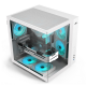 Корпус Wintek Cube Pro V909-W TG, ATX, USB 1*3.0/2*2.0, 5*12cm ARGB PWM (контр. + пульт д/у), белый