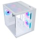 Корпус Wintek Aquarium H101-W TG, mATX, USB 1*3.0/1*2.0, 5*12cm ARGB PWM (контр. + пульт д/у), белый