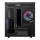 Корпус Wintek Aquarium H101-B TG, mATX, USB 1*3.0/1*2.0, 5*12cm ARGB PWM (контр. + пульт д/у), чёрный