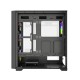 Корпус Wintek Andromeda MAX P193-M-B TG, ATX, USB 2*3.0/1*2.0, HD+Mic, 0,5mm, 4*12cm ARGB (контроллер + пульт д/у в комплекте), Black