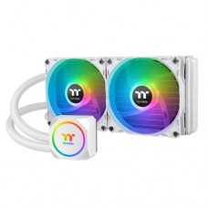 Водяное охлаждение Thermaltake TH240 ARGB Sync Snow Edition/ARGB Fan 120*2/White, CL-W301-PL12SW-A