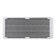 Водяное охлаждение Thermaltake TH240 ARGB Sync Snow Edition/ARGB Fan 120*2/White, CL-W301-PL12SW-A