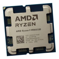 Процессор AMD Ryzen 9 9900X3D, 4.4GHz (Granite Ridge), 12C/24T, (100-000001368), 12/128MB, 120W, AM5,oem
