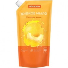 Мыло жидкое OfficeClean "Медовая дыня", дой-пак, 500 мл (025-359433)