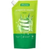 Мыло жидкое OfficeClean "Алоэ", дой-пак, 500 мл (025-359430)