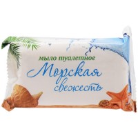 Мыло туалетное ММЗ "Стандарт. Морская свежесть", флоу-пак, 90 гр (025-317266)
