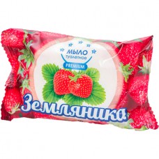 Мыло туалетное ММЗ "Земляника", флоу-пак, 90 гр (025-226377)