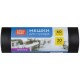 Мешки для мусора OfficeClean, 60х70 см, 60 литров, 10 мкм, 20 шт/рул., прочные, черные (025-255799)