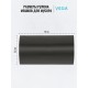 Мешки для мусора "Vega", 50х60 см, 35 литров, 6 мкм, 50 шт/рул., черные (025-344024)