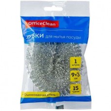 Губка металлическая OfficeClean для мытья посуды (025-248558)