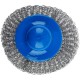 Губка для посуды OfficeClean, металлическая с пластиковой ручкой, 9х6 см (025-332886)