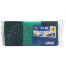 Губка для мытья посуды OfficeClean "Maxi", 3 штуки (025-248560)