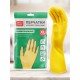 Перчатки резиновые OfficeClean, желтые, размер XL (025-248568)