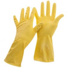 Перчатки резиновые OfficeClean, желтые, размер L (025-248566)