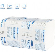 Полотенца бумажные OfficeClean "Professional", V-сложение, 2-сл, 200 л/пач., 23х20,5 см, белые (025-374469)