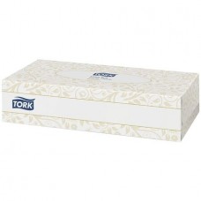 Салфетки бумажные для лица Tork "Premium", ультрамягкие 2-слойные, 20,8*20 см, белые, 100 штук (025-120380)