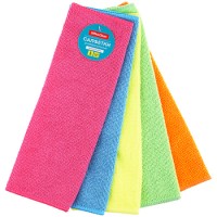 Салфетка из микрофибры OfficeClean "Универсальная", 30х30 см, 5 шт  (025-304811)