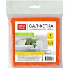 Салфетка из микрофибры OfficeClean "Стандарт", универсальная, 30x30 см (025-252715)