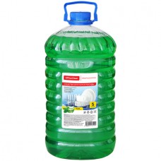 Средство для мытья посуды OfficeClean Professional "Алоэ и зеленый чай", канистра ПЭТ, 5 литров (025-246161)