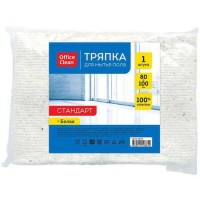 Тряпка-салфетка для пола OfficeClean "Стандарт", 80х100 см, хлопок (025-246346)