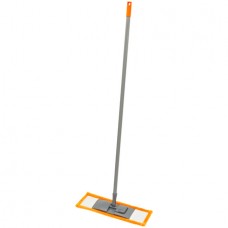 Швабра OfficeClean Professional, ручка 110 см, флаундер 40 см, насадка МОП микрофибра (025-303072)