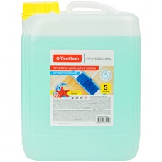Средство для полов OfficeClean Proffesional "Антибактериальное. Свежесть океана", концентрат, 5 л (025-310795)