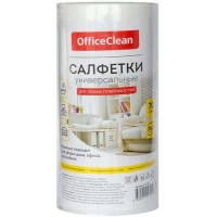 Салфетки из вискозы OfficeClean, 20 х 22 см, 70 штук в рулоне (025-252720)