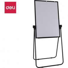 Доска-флипчарт DELI 60 x 90 см,  магнитно-маркерная, на подставке (044-7886)