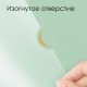 Папка-скрепкошина DELI А4 для сшивания листов, корешок 6 мм, синяя (044-5538)