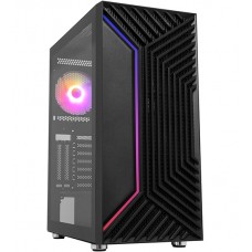 Компьютерный корпус APEX, 3512, 1*120mm ARGB + 3*120mm black, (без БП)
