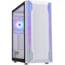 Компьютерный корпус APEX, 3701 white, 1*120mm ARGB + 3*120mm white + ARGB fan hub + RC, 700W