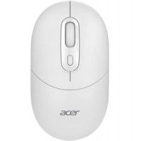 Мышь Acer OMR301, Optical 1600 dpi, BT/2.4GHz/USB, White