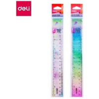 Линейка DELI "NeonUp" 20 см, ассорти (044-H653)