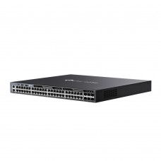 Коммутатор TP-Link/SG6654X/Omada 48-Port Gigabit Stackable L3 Managed Switch with 6x10GE