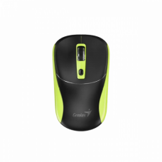 Беспроводная мышь Genius NX-7123 BLK+Green 2.4Ghz/1200dpi/Copilot/31030043403
